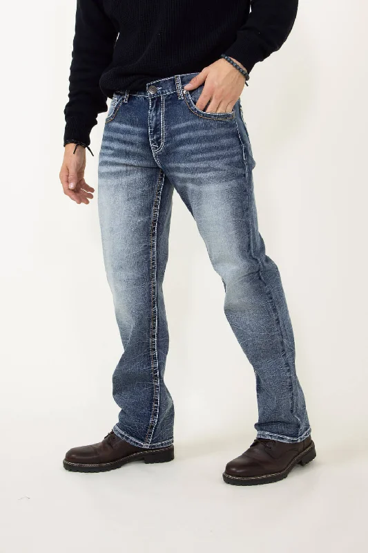 Men's Jeans for SportsTrue Luck Camillo Bootcut Jeans for Men | TL22031608