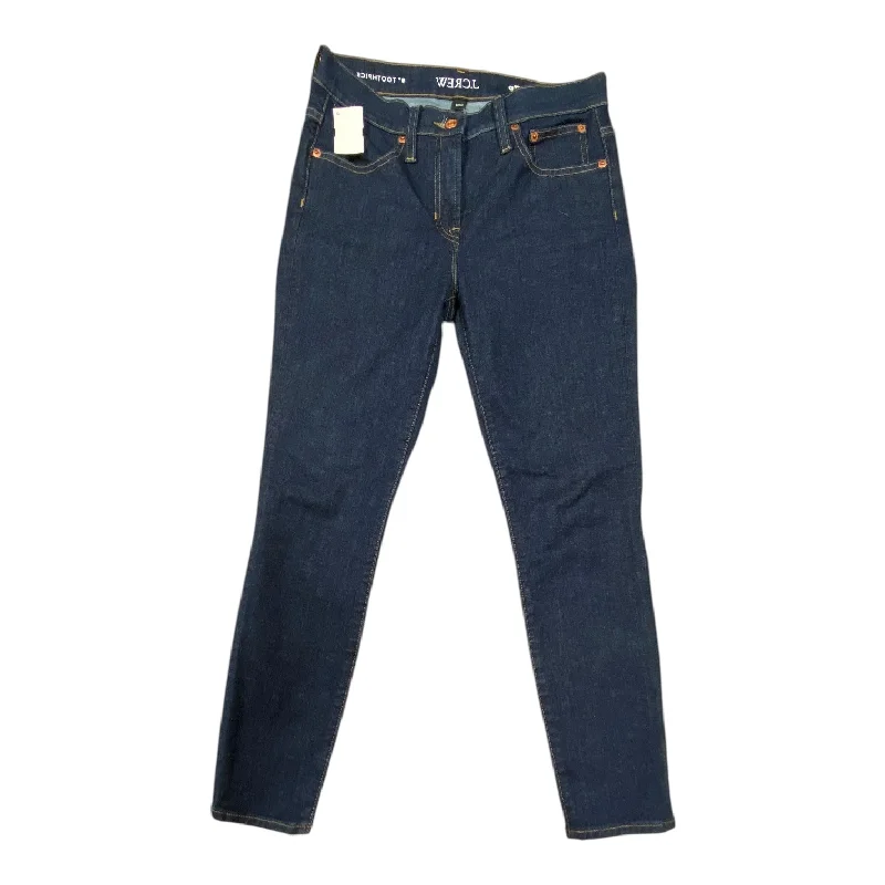 Jeans for Men with a Big BellyJeans Skinny By J. Crew In Blue Denim, Size:4P