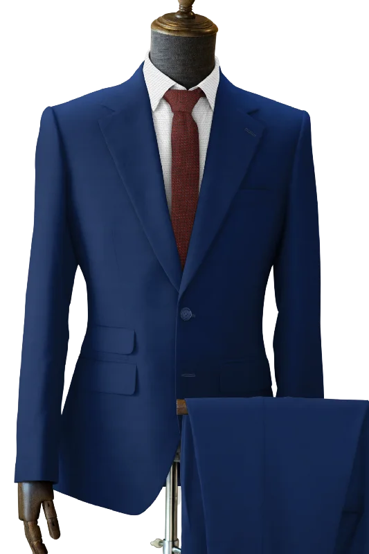 ROYAL BLUE 2 PIECE SLIM FIT SUIT