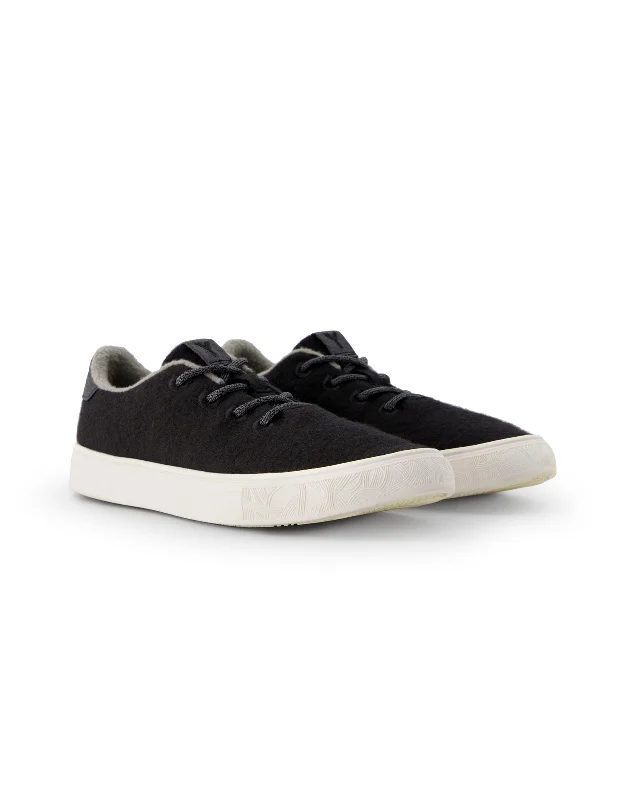 YY Nation Cirro Black/White Wool Sneaker