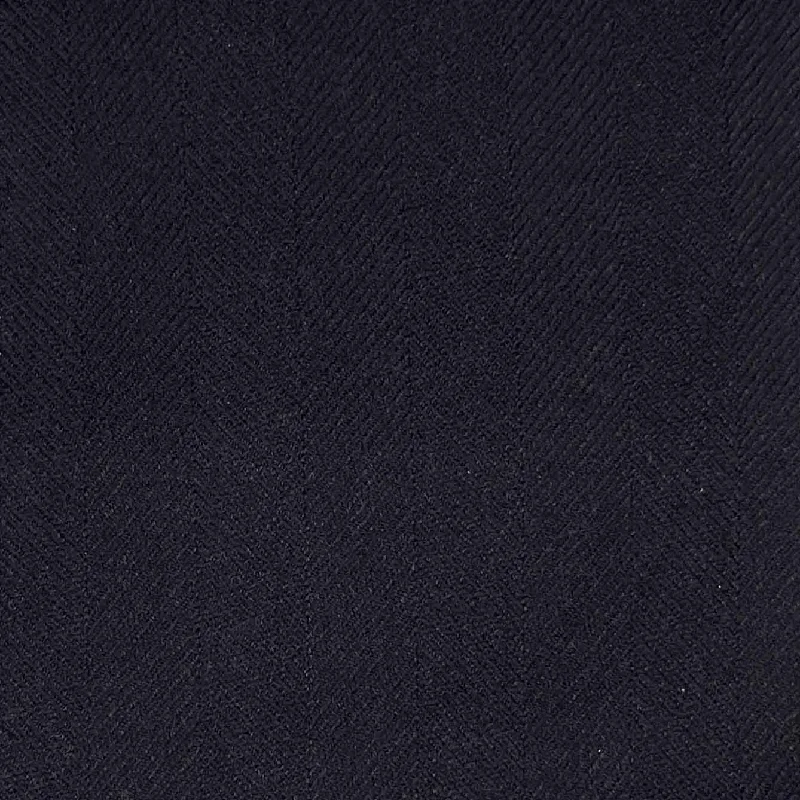 Midnight Blue Herringbone