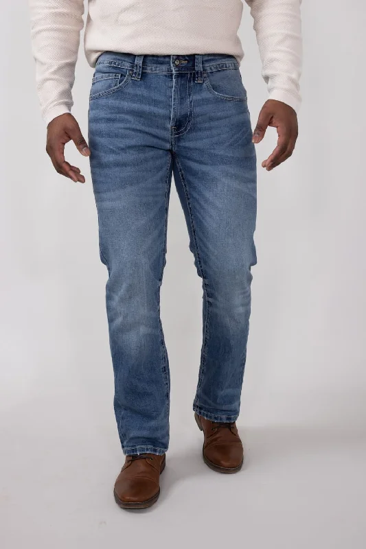 Men's Jeans in Unique PatternsAxel Jeans Colton Eaton Bootcut Athletic Jeans for Men | AXMB0080-COLTON