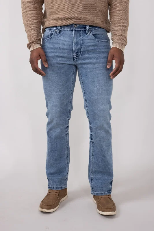 Men's Jeans for a Dressy OccasionAxel Jeans Owen Cave Bootcut Athletic Jeans for Men | AXMB0084-OWEN