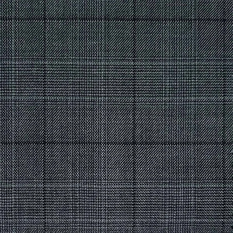 Medium Grey With Black Windowpane