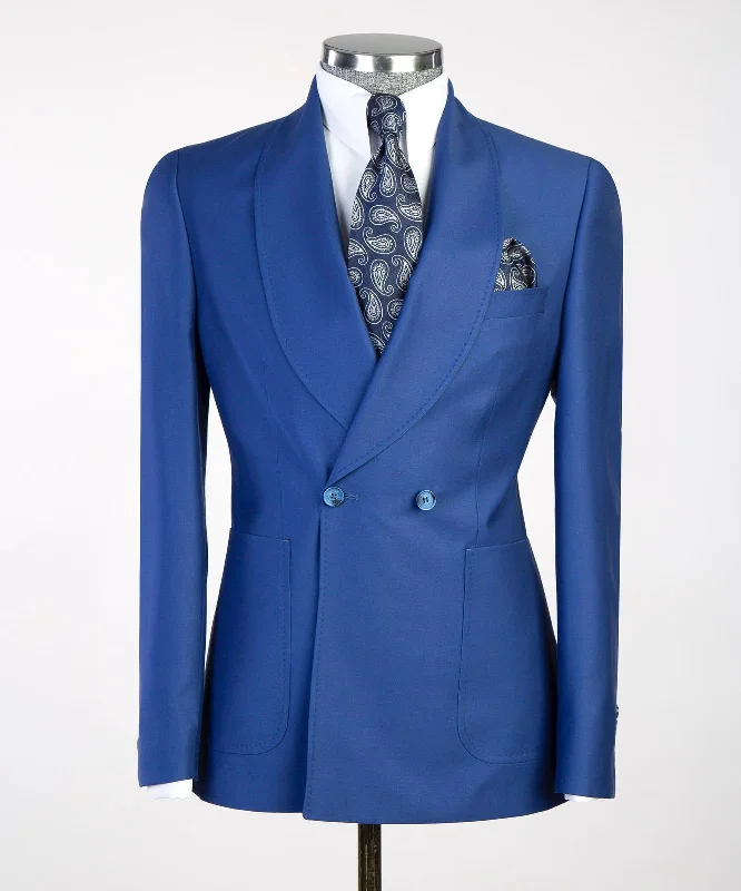 Classic Men’s Blue Suit