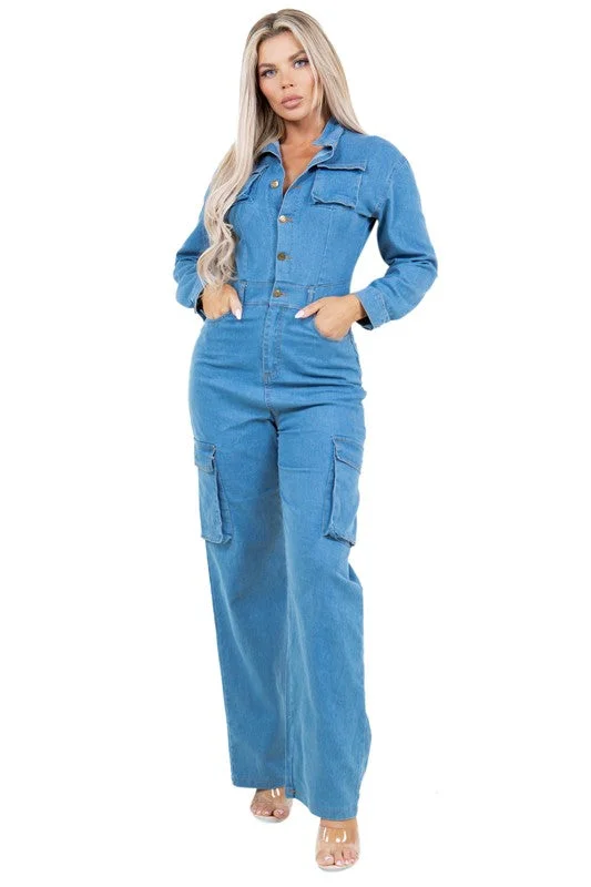 Designer Men's JeansWOMEN DENIM SEXY JUMPSUIT