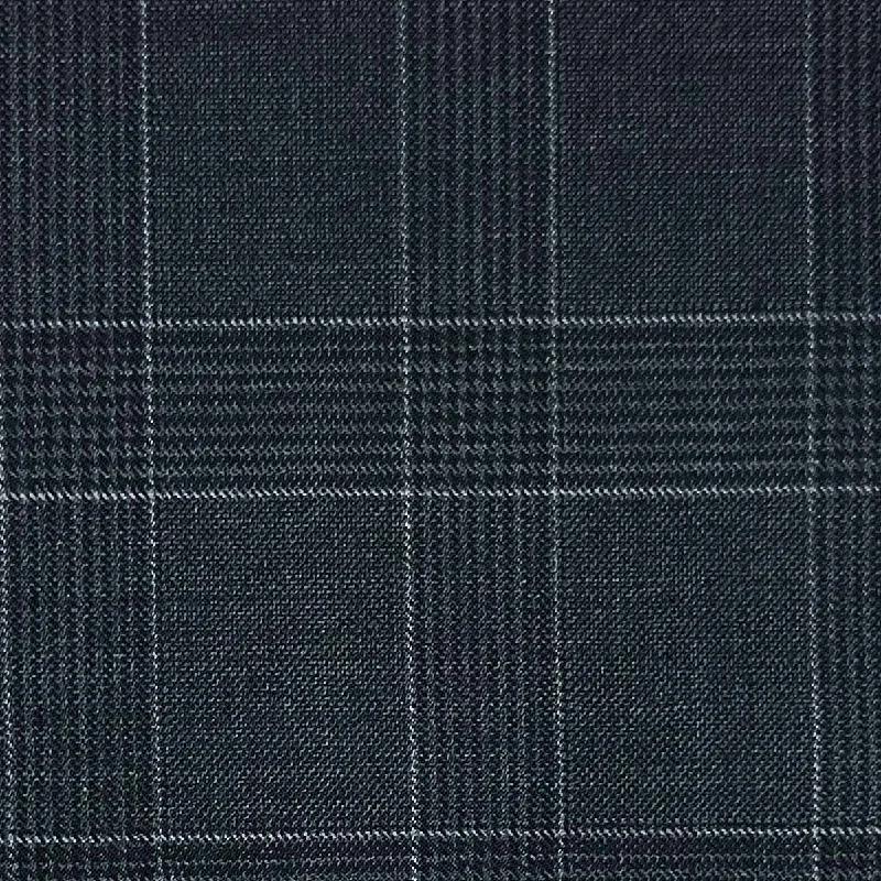 Dark Grey Glen Plaid