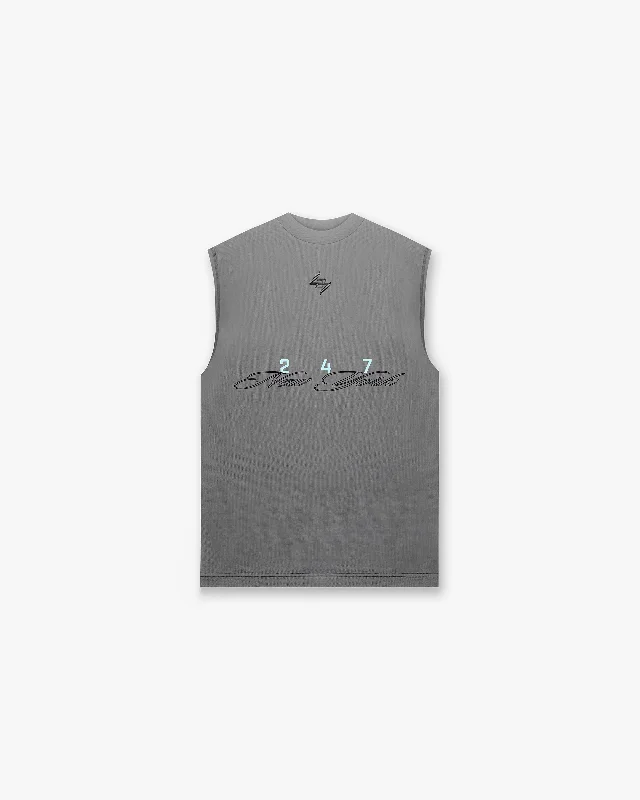 Men's Shirts with Roll-Up Sleeves247 New York Tank - Smoke