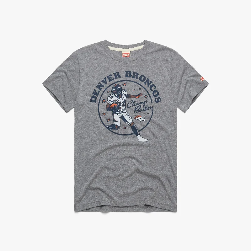 Men's Shirts with Convertible CollarsDenver Broncos Champ Bailey