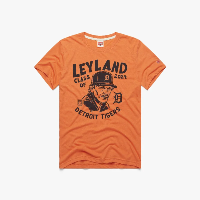 Men's Shirts with Barrel CuffsDetroit Tigers Jim Leyland Class Of 2024