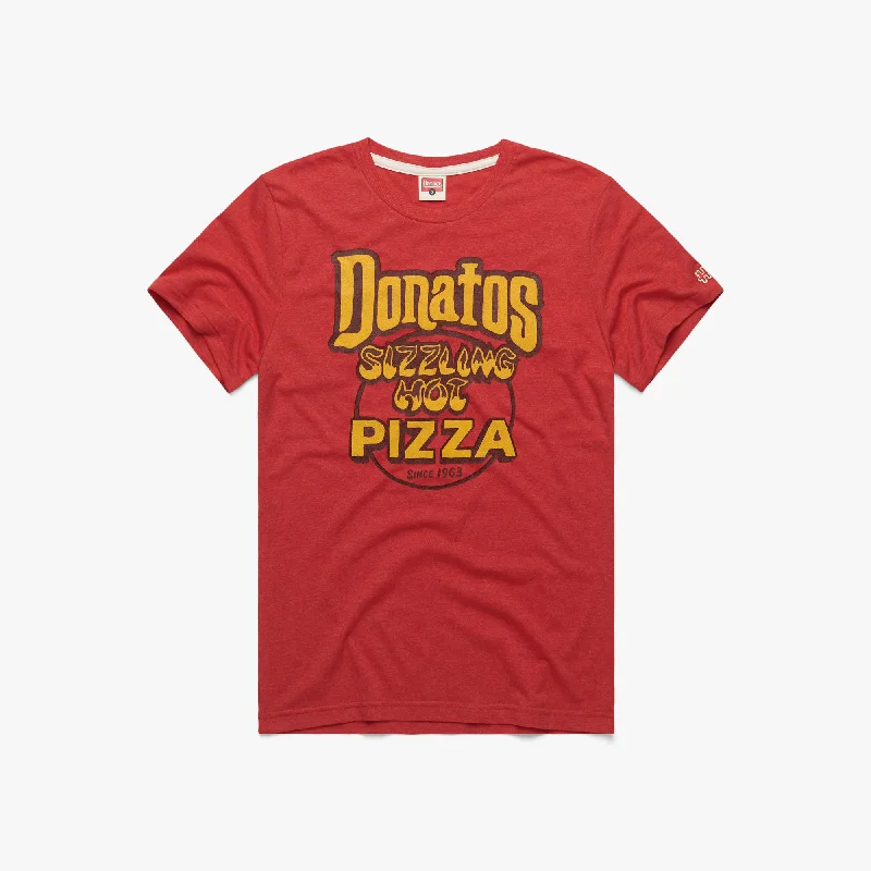 Men's Shirts with Belt LoopsDonatos Sizzling Hot Pizza