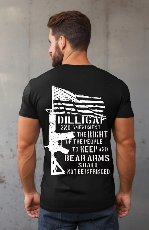 Men's Shirts with Logo EmbossmentsDon't Fuck with my 2nd Amendment