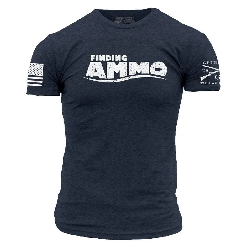 Men's Shirts with Moisture-Wicking FabricFinding Ammo T-Shirt - Midnight Navy