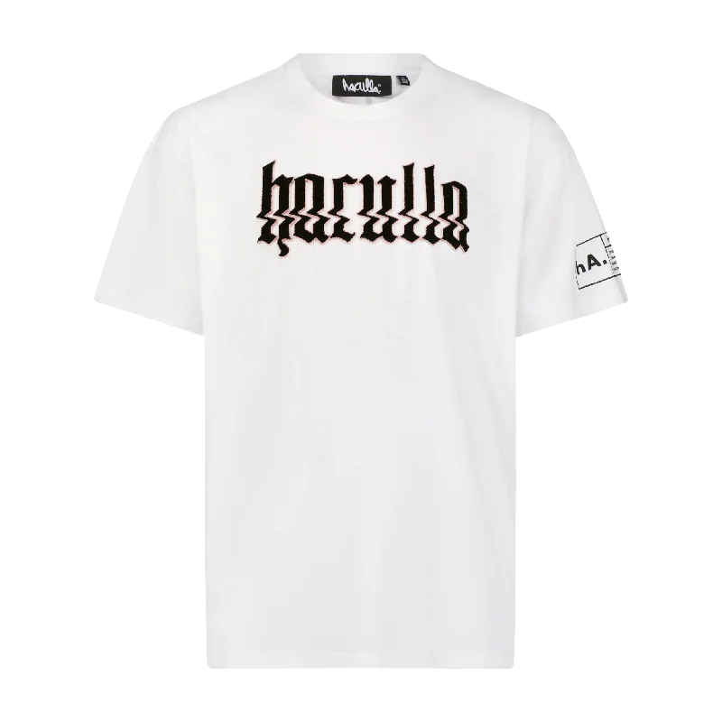 Men's Dressy Shirts for Formal EventsGLITCHED HACULLA T-SHIRT