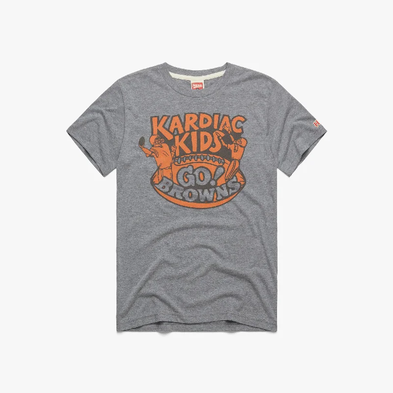 Men's Shirts with Snap ButtonsGo Browns Kardiac Kids