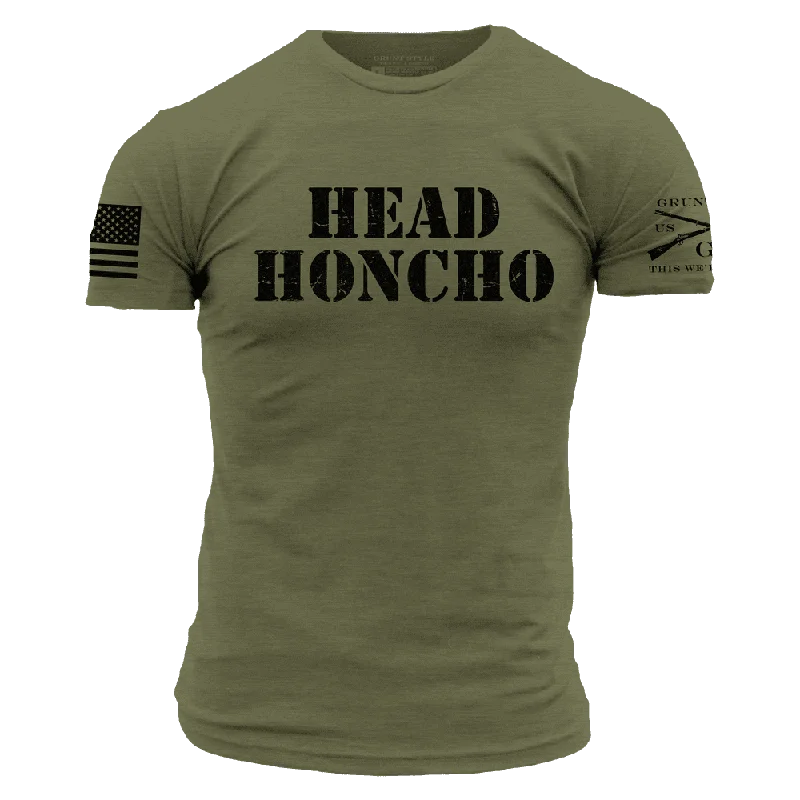 Men's Shirts for FishingHead Honcho T-Shirt - Military Green