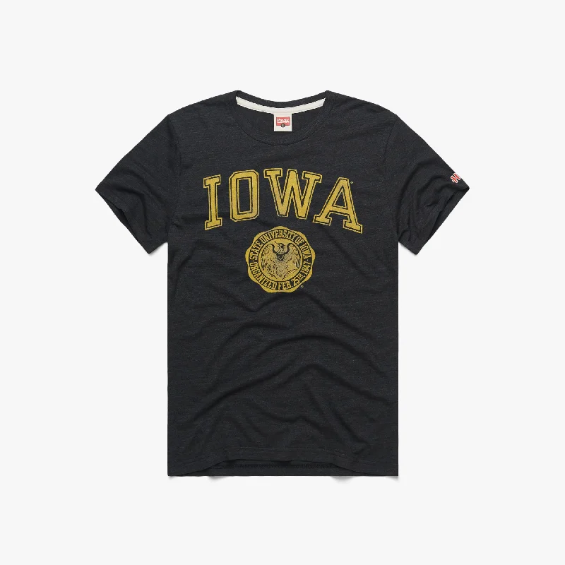 Men's Shirts with Rounded HemlinesIowa Old Gold