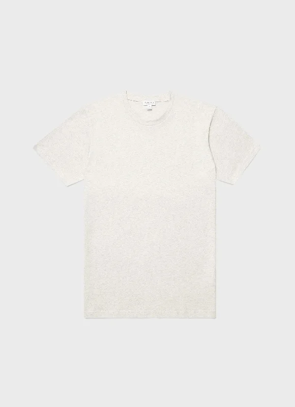 Men's Shirts with Spread CollarsMen's Riviera T-shirt in Archive White Melange