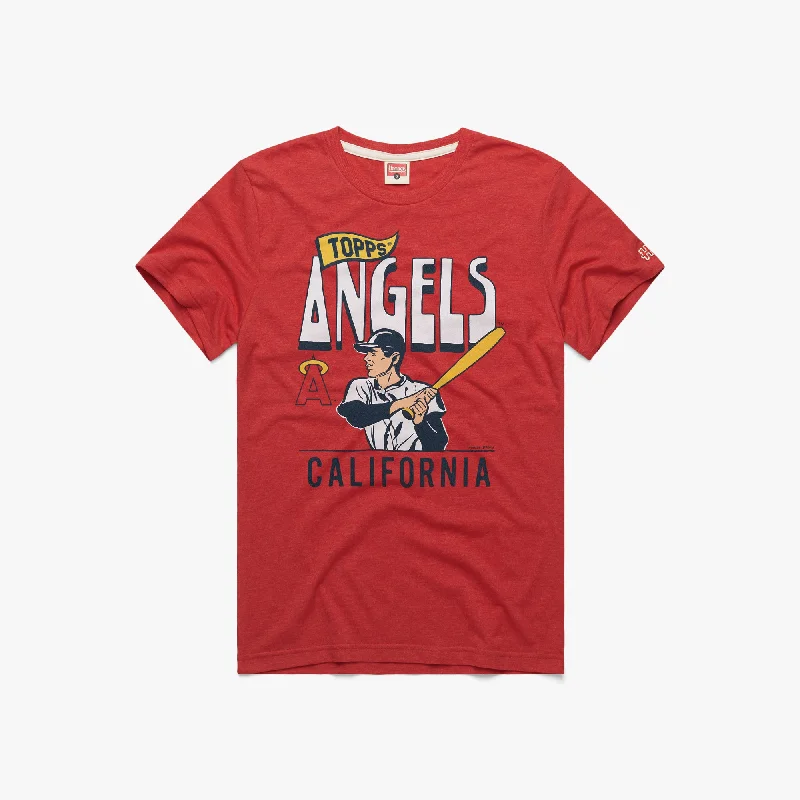 Men's Shirts with Snap ButtonsMLB x Topps Los Angeles Angels