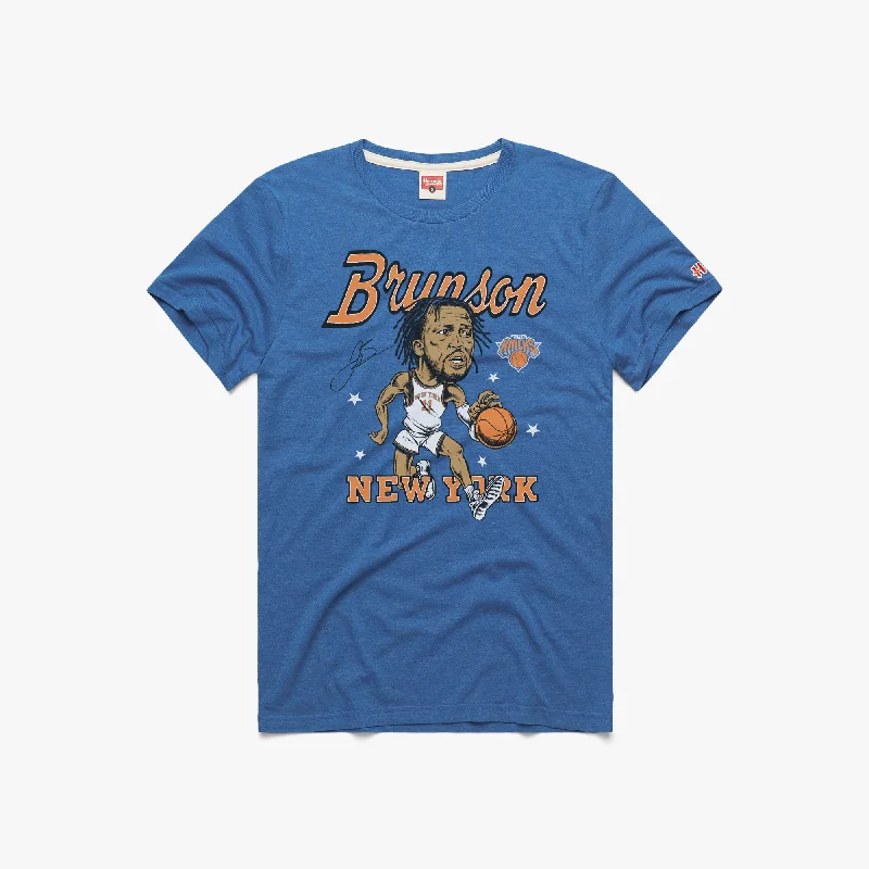 Men's Shirts with TiesNew York Knicks Jalen Brunson Signature