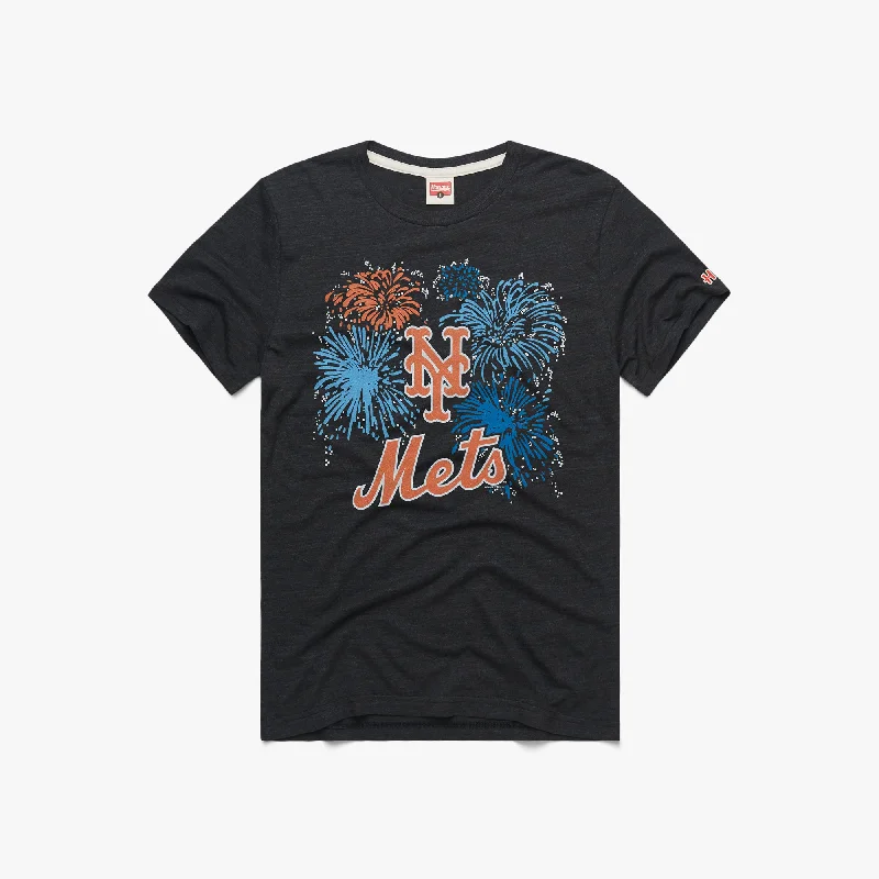 Men's Shirts with Contrast StitchingNew York Mets Fireworks