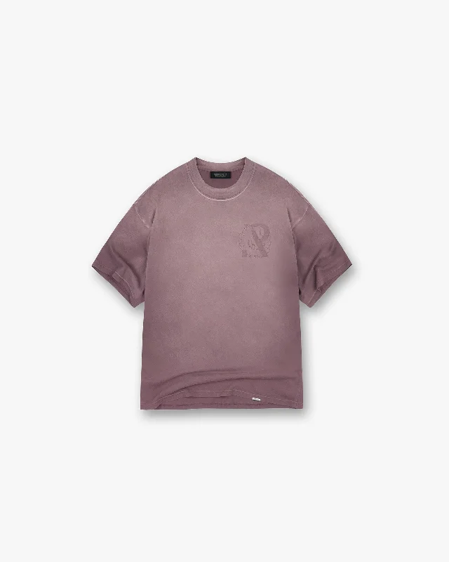 Men's Shirts with Lace-Up HemlinesRepresent X Belstaff Outline Phoenix T-Shirt - Plum