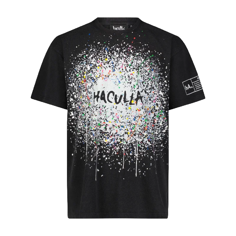 Men's Shirts with Pin CollarsSPRAY PAINTED HACULLA LIVES T-SHIRT