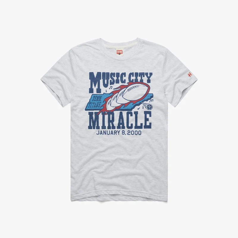 Men's Shirts with Mandarin CollarsTennessee Titans Music City Miracle