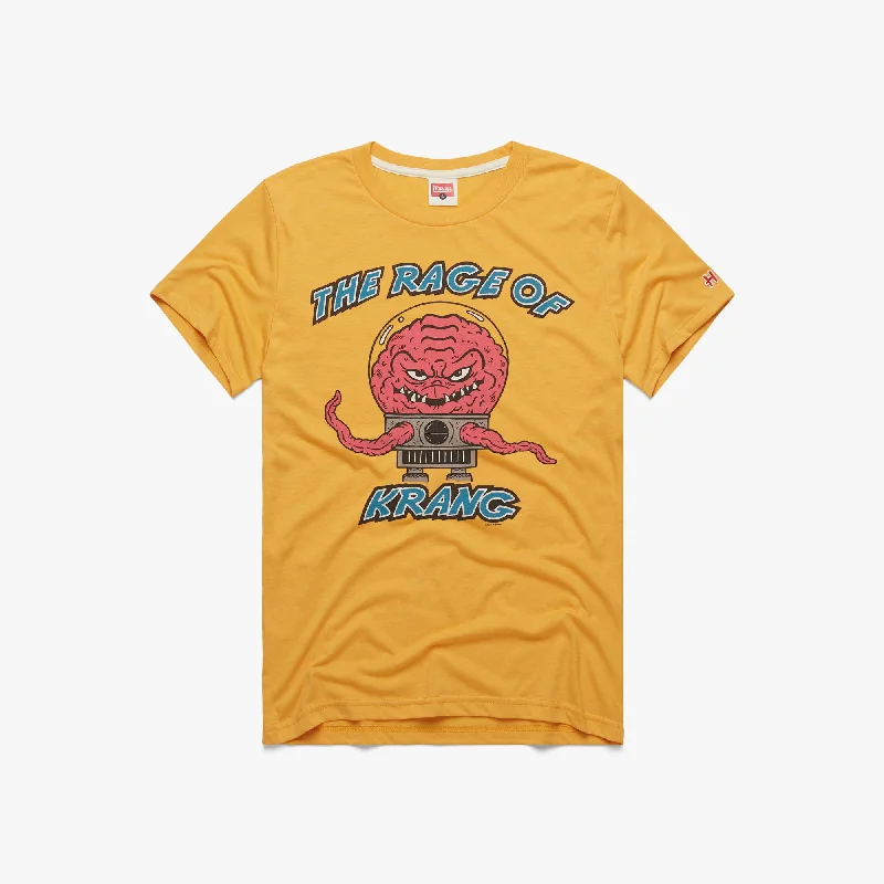 Men's Shirts with Abstract DesignsTMNT The Rage Of Krang