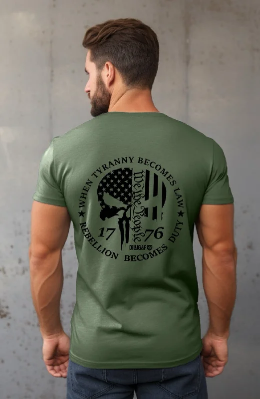 Comfortable Men's Polo ShirtsWhen Tyranny Becomes Law T-Shirt