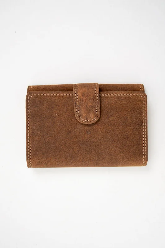 Men's Pants with Button-Down PocketsAdrian Klis 203  Wallet, Leather