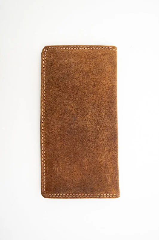 Men's Twill Pants for a Dressy LookAdrian Klis 217 - Natural Card Holder Wallet