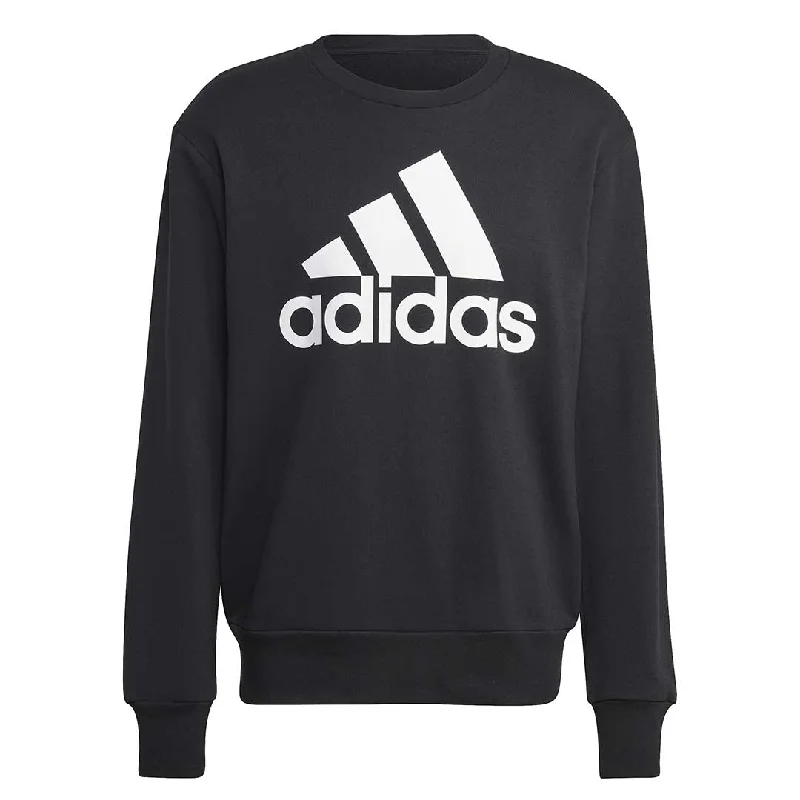 Men's Sweaters with Hoods and Drawstringsadidas - Men's Essentials French Terry Big Logo Sweater (IC9324)