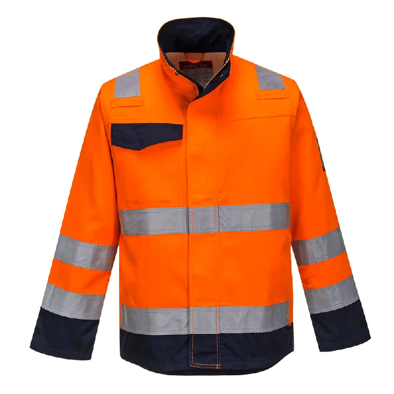 Men's Coats with Velcro ClosuresARC Class 1 Hi-viz Orange Jacket