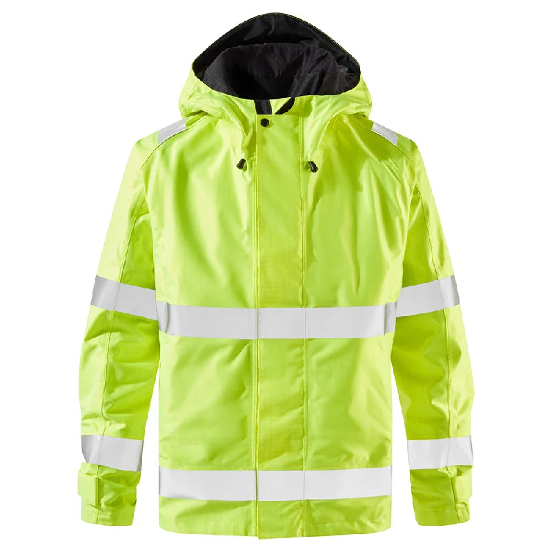 Men's Coats for RunningSTRATA® ARC Hi-Viz Waterproof Winter Jacket (CL.2/ARC2/23CAL/CM²)