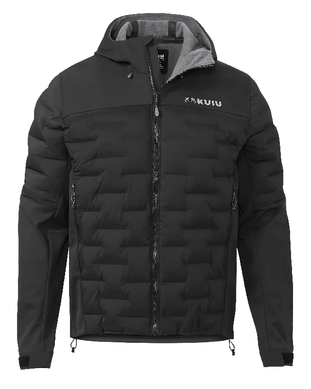 Men's Coats with Relaxed FitsAxis Thermal Hybrid Hooded Jacket | Carbon