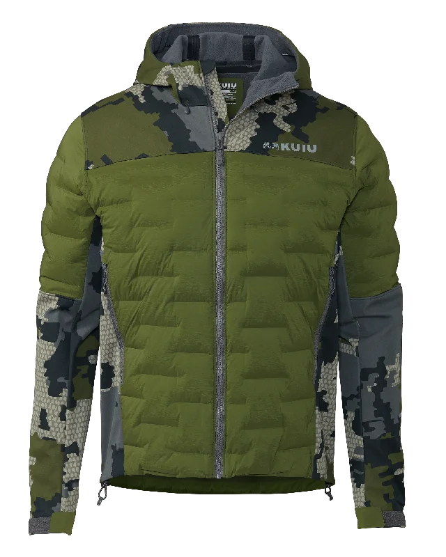 Men's Coats with Hidden PocketsAxis Thermal Hybrid Hooded Jacket | Verde