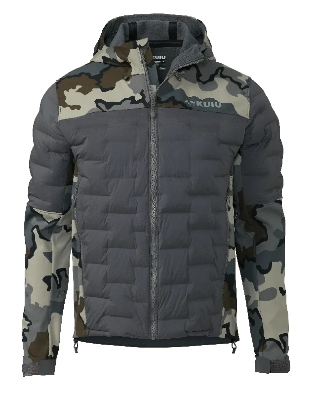 Men's Coats for WalkingAxis Thermal Hybrid Hooded Jacket | Vias