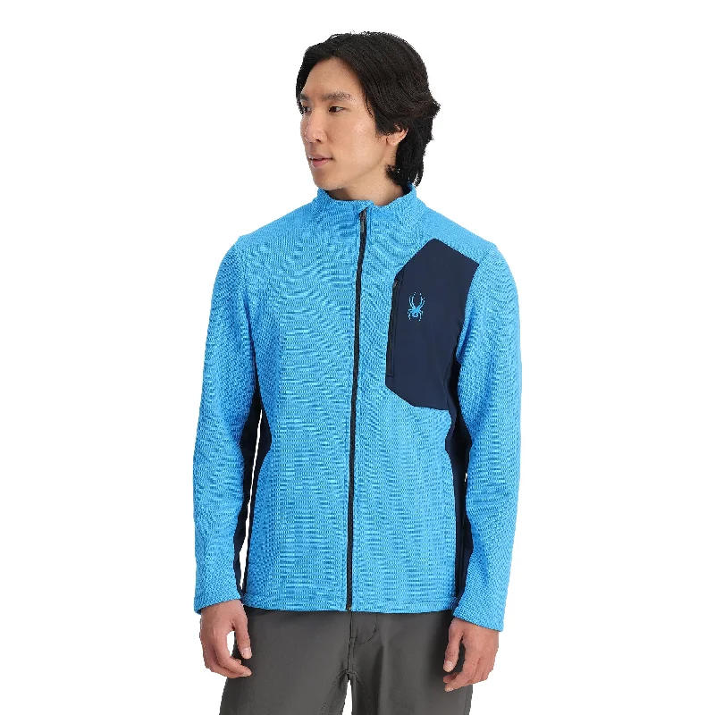 Men's Hoodies for AutumnMens Bandit Full Zip - Aether Blue