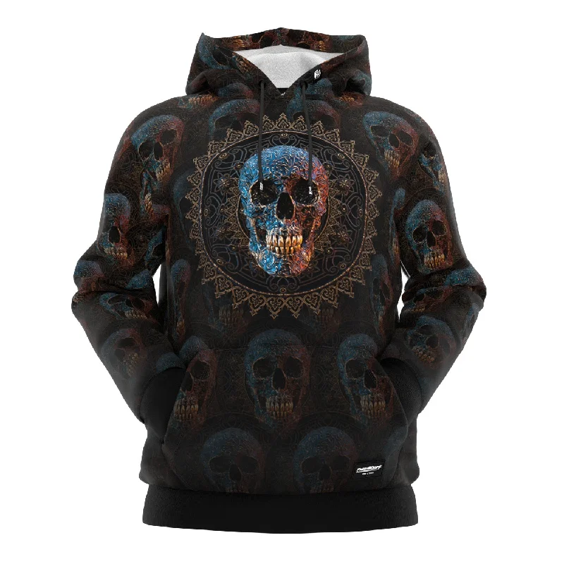 Men's Hoodies for Casual WearBronze Skull Hoodie