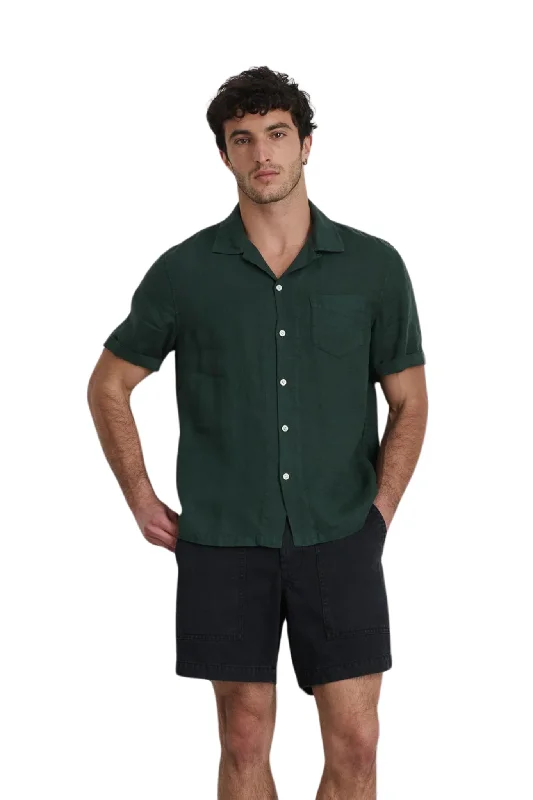 Men's Short-Sleeve Shirts for Warm WeatherCamp Shirt in Pine Grove