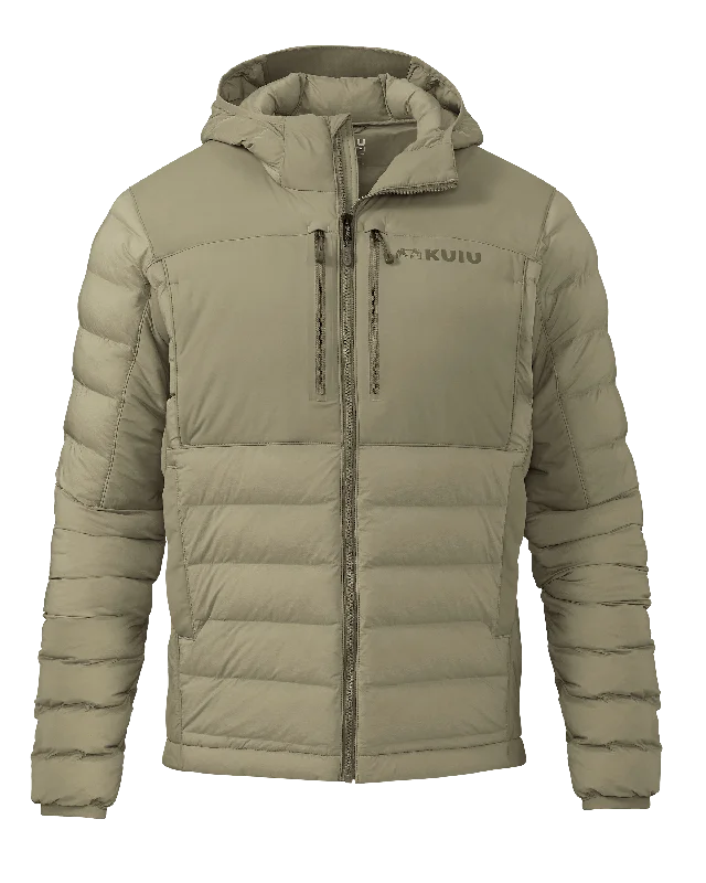 Comfortable Men's ParkasFlyway Insulated Hooded Jacket | Arctic Shadow