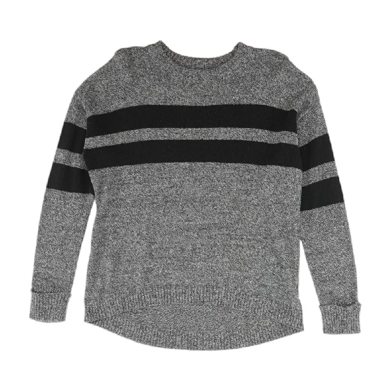 Men's Sweaters with Long SleevesGray Solid Crewneck Sweater