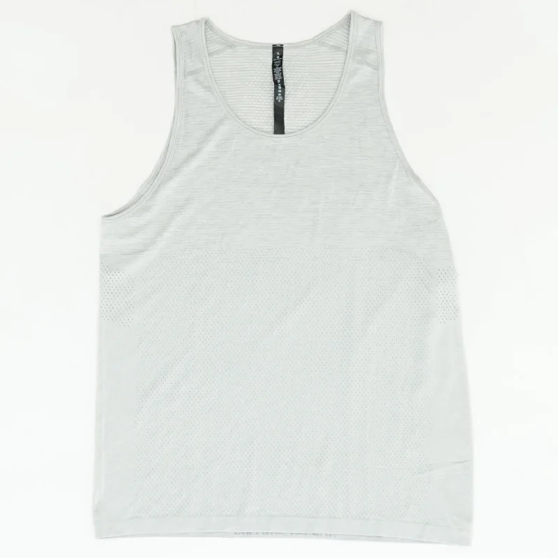 Men's Performance Shirts for SportsGray Solid Tank