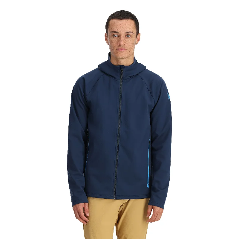 Men's Hoodies with Reinforced HemsMens Gridweb ShellFleece™ Hoodie - True Navy