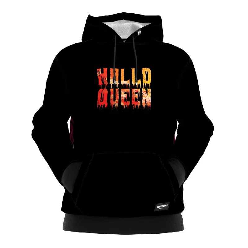 Men's Hoodies with EmbroideryHalloQueen Hoodie