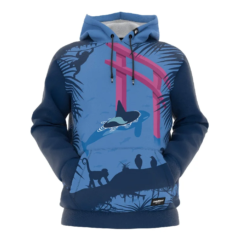 Weather-Ready Men's HoodiesKiller Whale Torii Hoodie