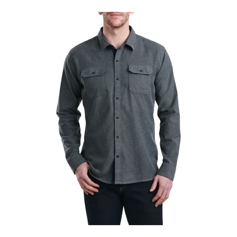 Men's Shirts with Single-Breasted DesignsDESCENDR™ Flannel