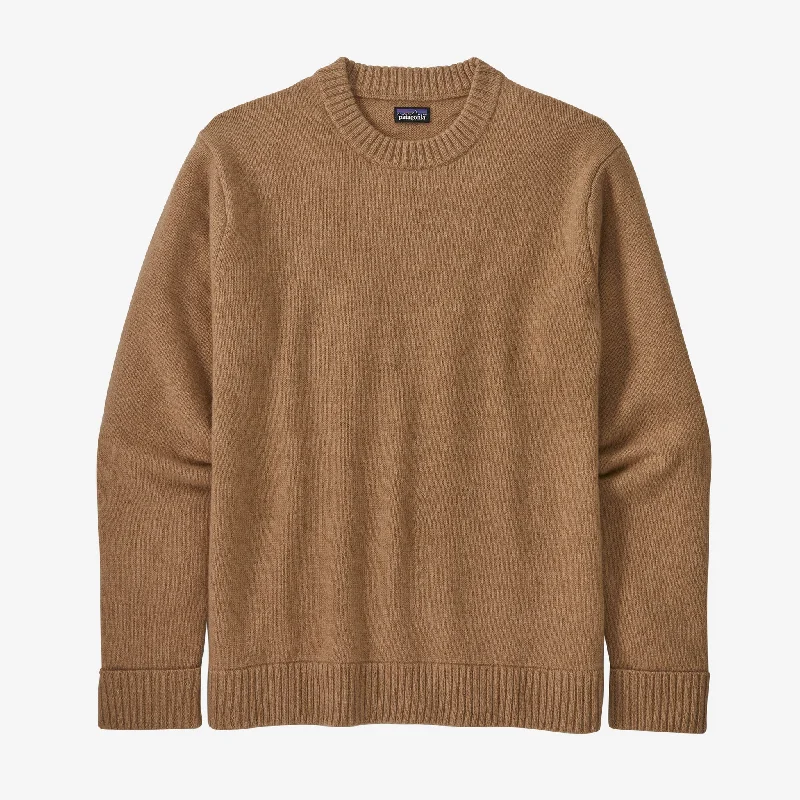 Men's Sweaters with High-Low HemlinesMen's Recycled Wool-Blend Sweater