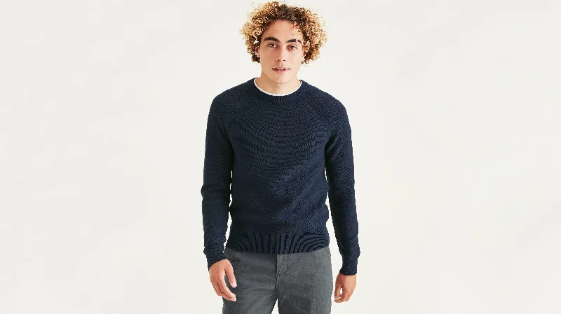 Durable Men's Acrylic SweatersMen's Regular Fit Crewneck Sweater